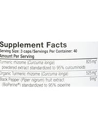Cúrcuma 120 ct, Paquete de 1