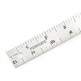 Fairgate 12" Standard Aluminum English Ruler 20-112