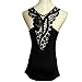 Hemlock Sleeveless Camisole, Women Bandage Tank Top Summer Sexy Lace Sport Vest (XL, Black)