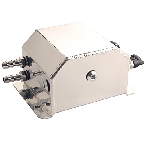 Dewhel JDM Universal 1L Coolant Radiator Overflow Recovery Water Tank