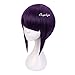 COSPLAZA Cosplay Wigs Faye Short Unbalanced Bangs Purple Rocking Hero Synthetic Anime Costume Hairs