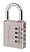 1-9/16 In. Aluminum Luggage Combination Lock