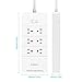 ORICO Surge Protector Power Strip with 6 Outlets and 5 USB Charging Ports, 5ft Extension Cord/1700J Ideal for Home and Office Accessories - White(ETL/FCC Listed)