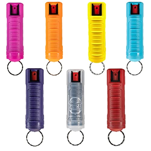 Police Magnum Pepper Spray Keychain Bulk Set Tactical Self Defense