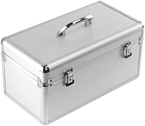 SmartLifeTime 10-Bay 3.5-inch SSD/HDD Hard Drive Aluminum Protective Storage Carrying Box