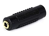 Monoprice 3.5mm Stereo Jack to 3.5mm Stereo Jack Adapter, Gold Plated
