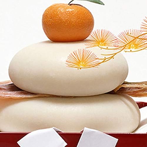 Amazon 鏡餅 500g 2 5合 無添加 防腐剤不使用 手作り 葉付きみかん付 かがみもち 福岡県産 朝ごはん本舗 餅 通販