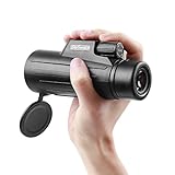 8x42 Compact Lightweight Pocket Monocular Telescope for Adults Kids. HD Quality Monocular with Fully Coated Lens for Bird Watching Hunting Hiking Traveling Wildlife Watching (0.72lb)