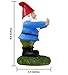 Gnometastic Double Bird Garden Gnome Statue, 8.45 Inches