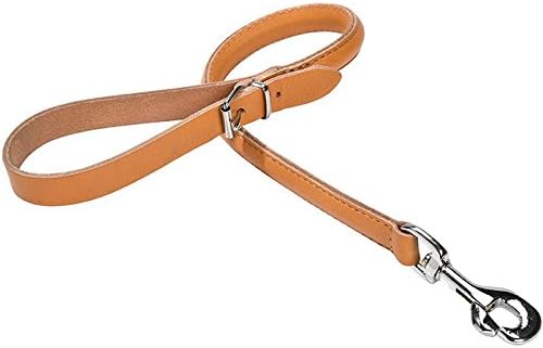 Bobby Bombe Leash, Size 70, Tan, Beige