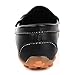 Femizee Toddler Boys Girls Loafers Shoes Casual Moccasin Slip On Dress Wedding Shoes for Kids,Black,1301 CN 28