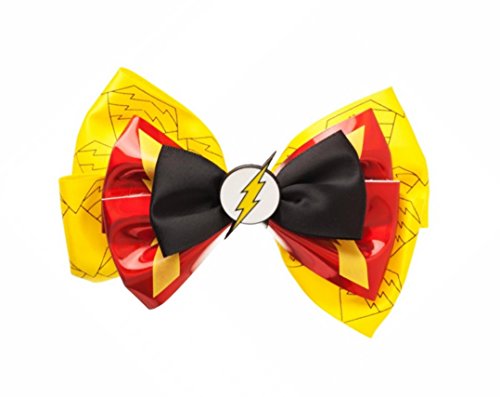 DC Comics The Flash Logo Hair Bow