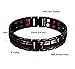 Double Strength Titanium Magnetic Therapy Bracelet Dual Row 4 Bio Elements Energy Balance for Mens Arthritis Relief Pain Carpal Tunnel + Hematite Pendant Necklace