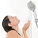High Pressure Showerhead Handheld Showerheads 5 Spray Settings Body Sprays, Adjustable Shower Head with Hose Easy to Install Detachable Chrome Stainless Steel for Bathroom