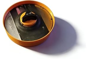 Trevandoria Grinder Wheel Storage Case Compatible with 4.5 Inch Angle Grinder Disks,Secure Transport Holder for Cutting and G