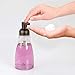 iDesign Clear and Bronze InterDesign Plastic Foaming Soap Pump Dispenser Holds 14 oz. for Kitchen, Bathroom, Sink, Vanity, 3