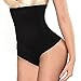 Womens Shapewear Panties Bodysuit Body Shaper High Waist Tummy Control Seamless Strapless Slimming Panty Briefs (Black, 3XL)