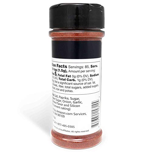 AMAZON BRAND – HAPPY BELLY SMOKED BBQ RUB, 4.5 OUNCE (PACK OF 1)