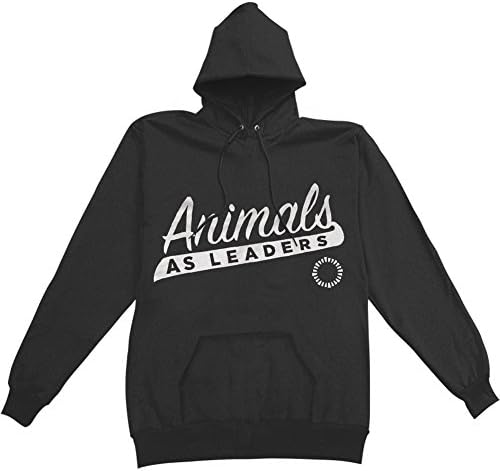 Animals As Leaders Men's League Hooded Sweatshirt Medium Black Apparel
