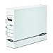 Bankers Box 12 Pack X-RAY Basic-Duty File Storage Boxes, Standard Setup, Secure Tab Lock Closure, White/Blue