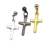 KPOP BIGBANG Eardrop G-Dragon Punk Stud Cross Earring (3 colors)