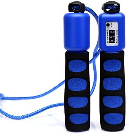 Anser Rope skipping 390 Adjustable Jump Rope with Counter and Comfortable Handles