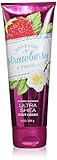 Bath & Body Works Bourbon Strawberry Vanilla Ultra Shea Body Cream, 8 Ounce