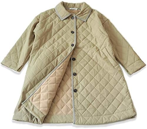 騒乱 温室 防ぐ キルティング コート ベージュ Mihara Cl Jp