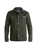 DC Mens Ben Davis Snap Jacket