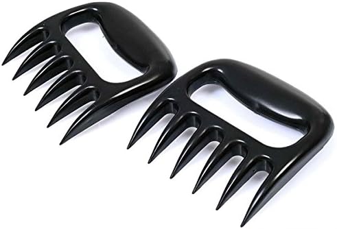 Heavy-Duty Meat Shredder Claws - Meat Forks - Lifting,Handling,Carving,Shredding &amp; pulling All Meats - Heat Resistant,Set of 2