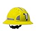 JSP 280-EV6161MCR2-10 Evolution Deluxe 6161 Full Brim Mining Hard Hat with CR2 Reflective Kit