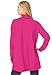 Women's Plus Size Classic Fit Perfect Cotton Turtleneck Tunic