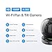 Ucfer FullHD 1080p Smart Home Security Camera, WiFi Baby Monitor, Pet Camera, H.265 Pan/Tilt/Zoom Wireless Indoor Camera with Auto-Cruise, Motion Tracking, Privacy Mask and Night Vision
