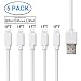 Short USB Charging Cables (5 Pack 1FT) Compatible with All Charging Station, Pezin & Hulin Fast Charging Syncing Cables Compatible for Cell Phone Xs MAX XR X 8 8 Plus 7 7 Plus 6s 6s Plus 6 6 Plus and primary