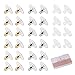 BEADNOVA Earring Backs Lifter Replacements for Droopy Ears Bullet Clutch with Pad Disc Plastic Earring Backings Pierced Earring Back for Posts Secure Locking for Heavy Studs Earring Nut Stopper 210pcs primary