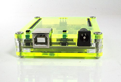 Arduino 101 Zebra Laser Lime Case for Official Intel Arduino 101 ~ C4Labs