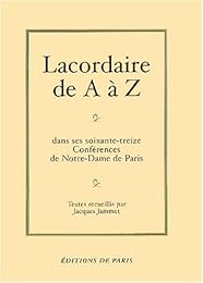 Lacordaire de A à Z