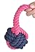 BINGPET Tough Chew Durable Dog Rope Toy Pet Cute Activity Toys Tug Ball for Small or Large Breed Chewers