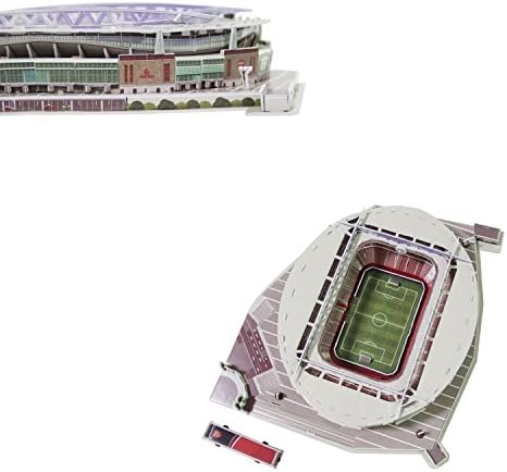 HOULWOND 3D Assembly Puzzle FC Barcelona Camp NOU Stadium Etihad Stadium Old Trafford Stadium Stamford Bridge Stadium