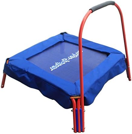 Super Jumper Red and Blue Padded Handle Children's Trampoline