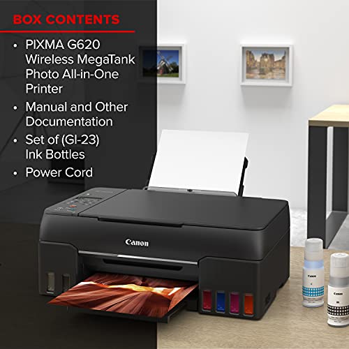 Canon PIXMA G620 Wireless MegaTank Photo AllinOne Printer [Print