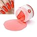 Orange Dipping Powder 1 Ounce (Added Vitamins) I.B.N Nail Dip Powder DIY Manicure, Light Weight and Firm, No Need UV LED Lamp Cured (DIP 042)