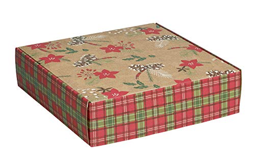 Amazon Com Decorative Shipping Boxes Gloss Finish Holly Day