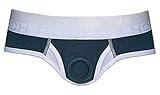 RodeoH Low Rise Brief+ Underwear (Harness Packer) Slate (L)