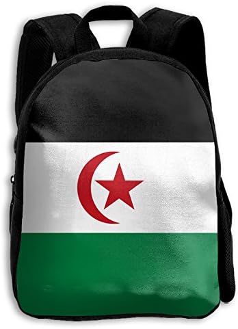 Flag Of The Sahrawi Arab Democratic Republic Unisex Full 3D Printed School Shoulder Bag Kids' Backpacks For Children