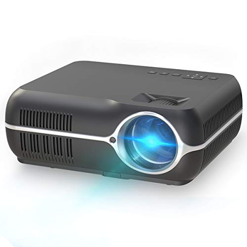 Home Projector – 8200 LUX Super Large Screen hd Video Projector 150″ Big Display Projector Support 1080P-30,000 Hour LED Full HD Projector