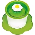 Catit Flower Shape Cat Placemat, Green, diameter 11.8in