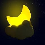 Saim Moonlight Night Light with Sensor Plug in Wall Night Lamp