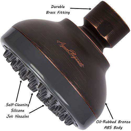 Pressure Boosting Shower Head High Pressure Water Saver Showerhead