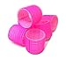 6 Pack Super Jumbo Self Hair Grip Curlers Rollers Pro Salon Hairdressing - Great For Long Hair
